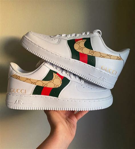 gucci x nike air force 1|Gucci air force 1 price.